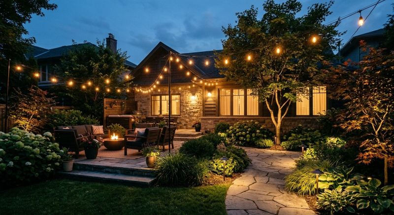 Landscape Lighting Installation in Overland Park, KS