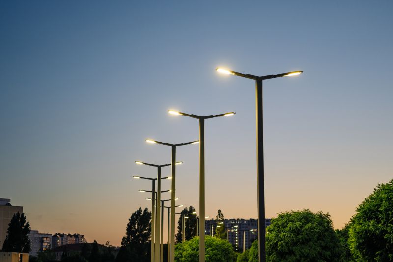 Sidewalk Lighting Installation in Overland Park, KS
