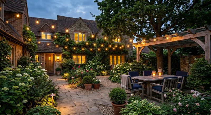 Terrace Lighting Installation in Orem, UT